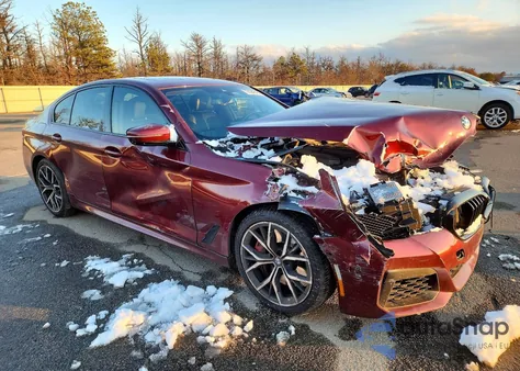 2021 BMW M550Xi z USA, uszkodzony, nr VIN WBA13BK0XMCH20091